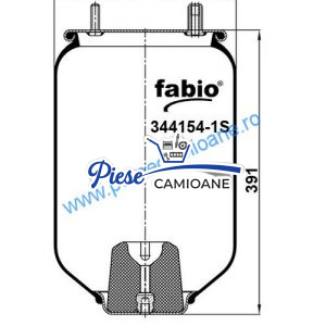 Air Spring Airtech  Fabio 344154-1S
