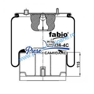 Air Spring  Fabio 34836-4C