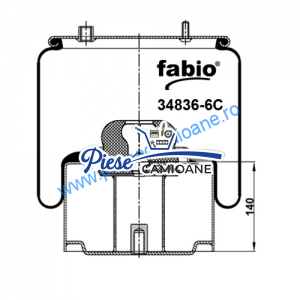 Air Spring  Fabio 34836-6C