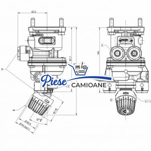 Foot Brake Valve